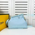 Replica Fend--i Women's First Small Bag Sky Blue Small Size